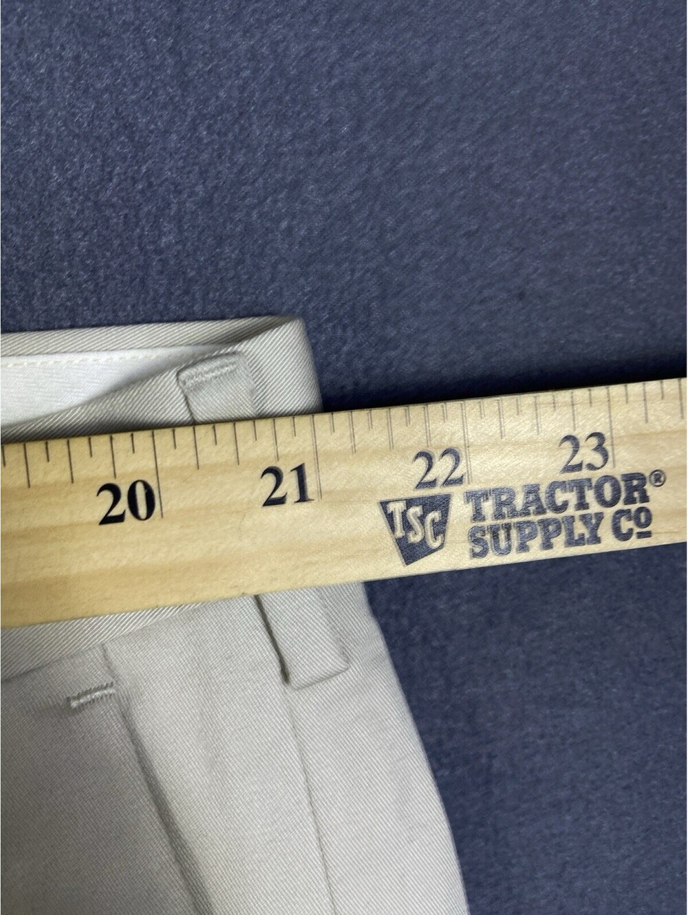 Polo Ralph Lauren Stretch Classic Chino Dress Pants Men 42x36 (34)Tan Preppy NEW - Picture 6 of 13